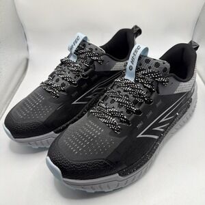Hi-Tec Catalina II Trail Running Shoes Womens Black Gray Athletic Sneakers - 9